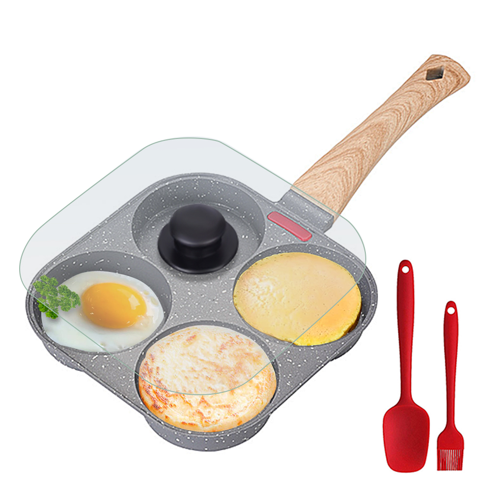 Egg Waffle Pan - Nieprzywierająca patelnia do smażenia jajek na