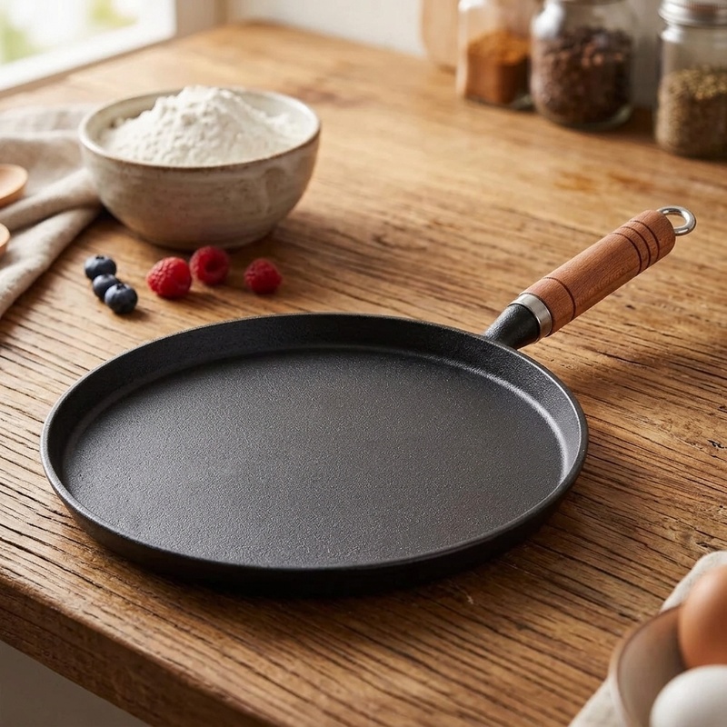 Patelnia żeliwna 20/23/26 cm,  – Egg Waffle Pan recenzja i cena
