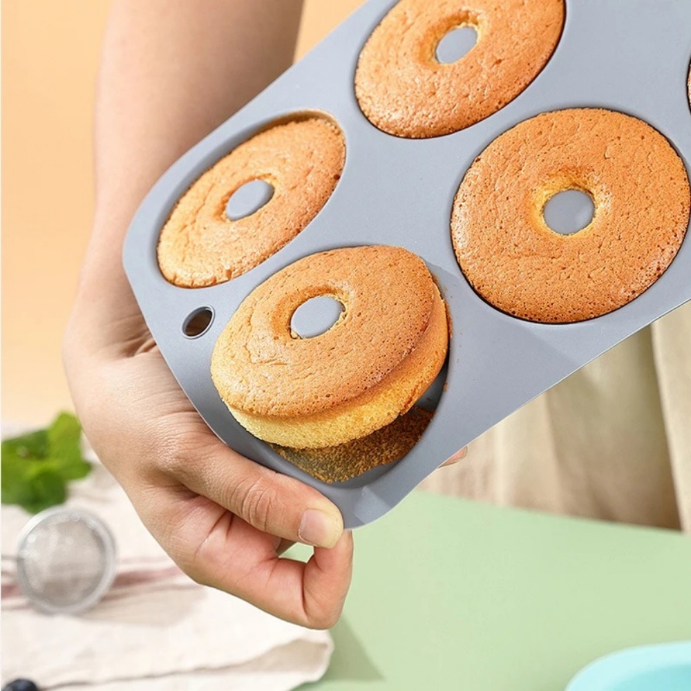 Forma do pieczenia z 6 otworam – Donut Mold Silicone recenzja i cena