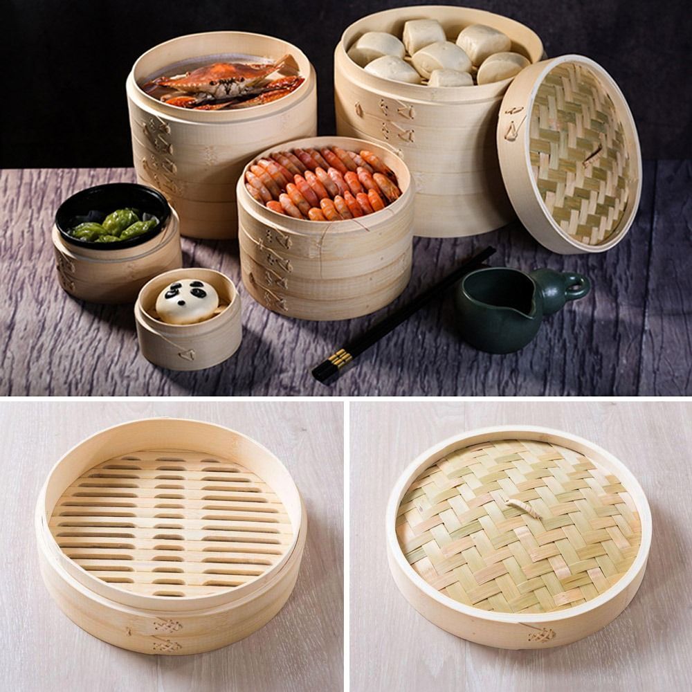 Chiński parowar bambusowy z po – Bao Steamer Bamboo recenzja i cena