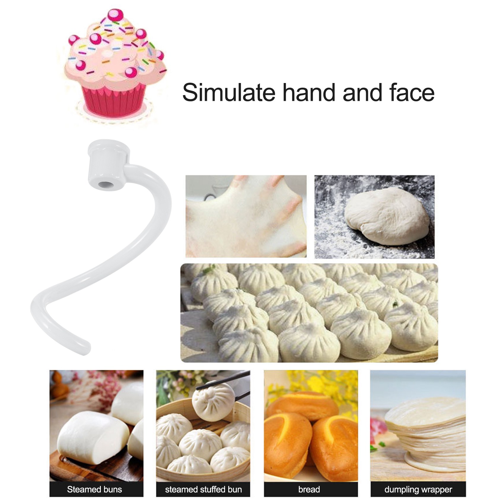 Wymienny spiralny hak do ciast – Kitchenaid Mixer Pro 600 recenzja i cena