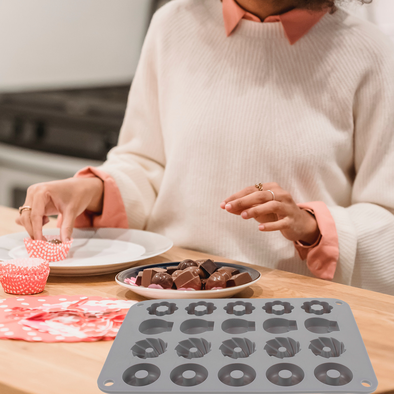 Forma silikonowa na mini pączk – Donut Mold Silicone recenzja i cena