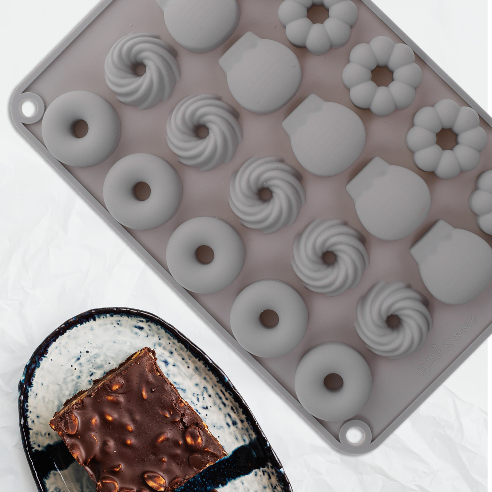 Mini forma silikonowa na pączk – Donut Mold Silicone recenzja i cena